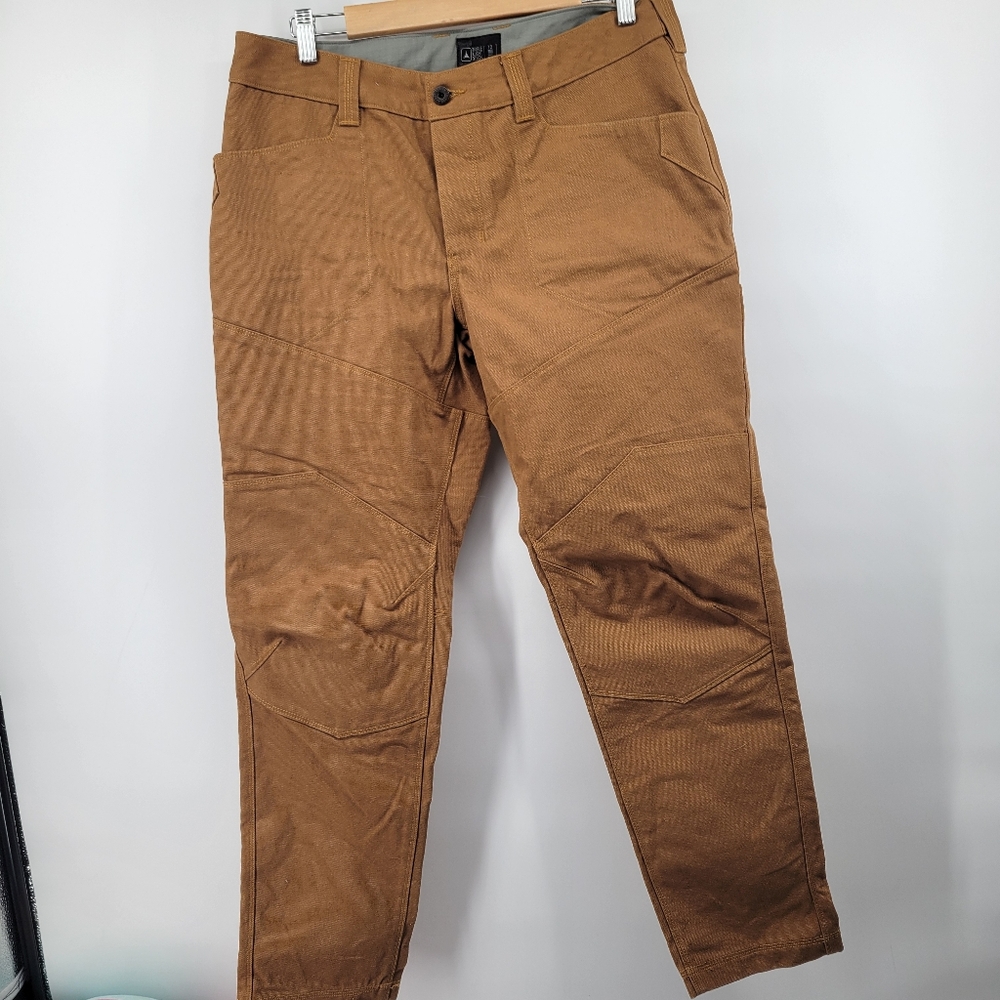 Triple Aught Design Pants TAD  12 Brown Canvas Heavy Double Knee Outdoor